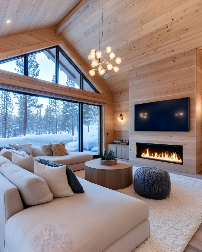 Aurora Modern Farmhouse with Warm Evening Lighting and Winter Landscape.jpg