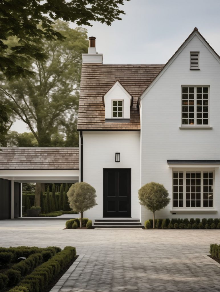 Elkton Modern White Brick Farmhouse with Paved Driveway.jpg
