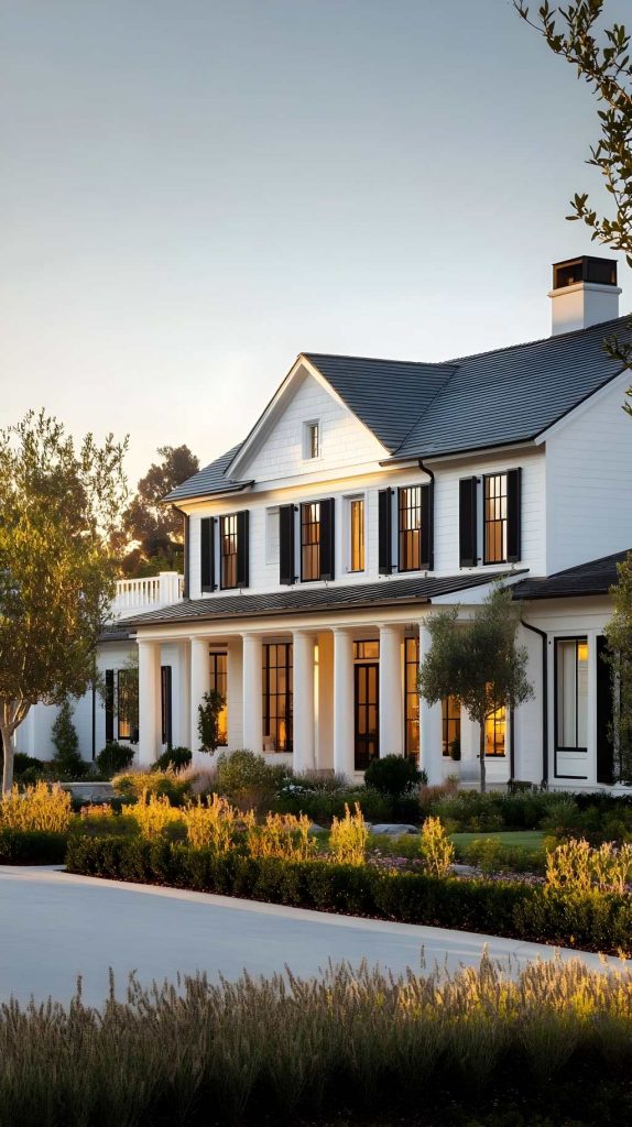 Lake Poinsett Luxury Executive Home with Stone Facade and Spiral Topiaries.jpg